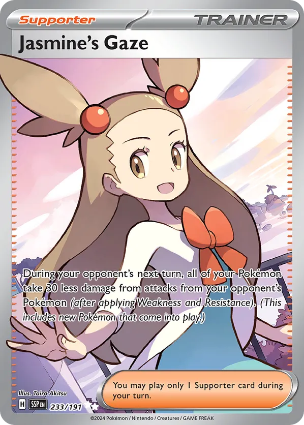 Jasmine's Gaze 233/191 - Surging Sparks