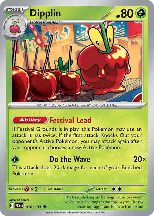 Dipplin (Poke Ball Pattern) 010/131 - Prismatic Evolutions (HO)