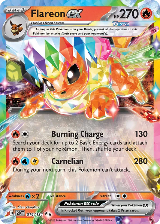 Flareon ex 014/131 - Prismatic Evolutions (HO)