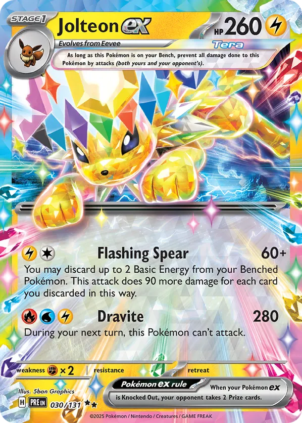 Jolteon ex 030/131 - Prismatic Evolutions (HO)