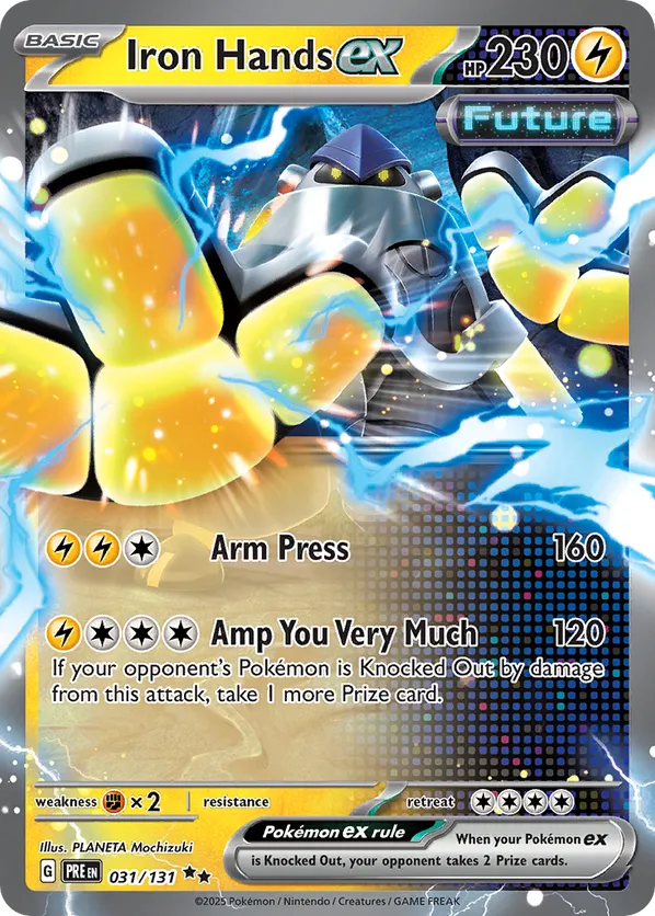 Iron Hands ex 031/131 - Prismatic Evolutions (HO)