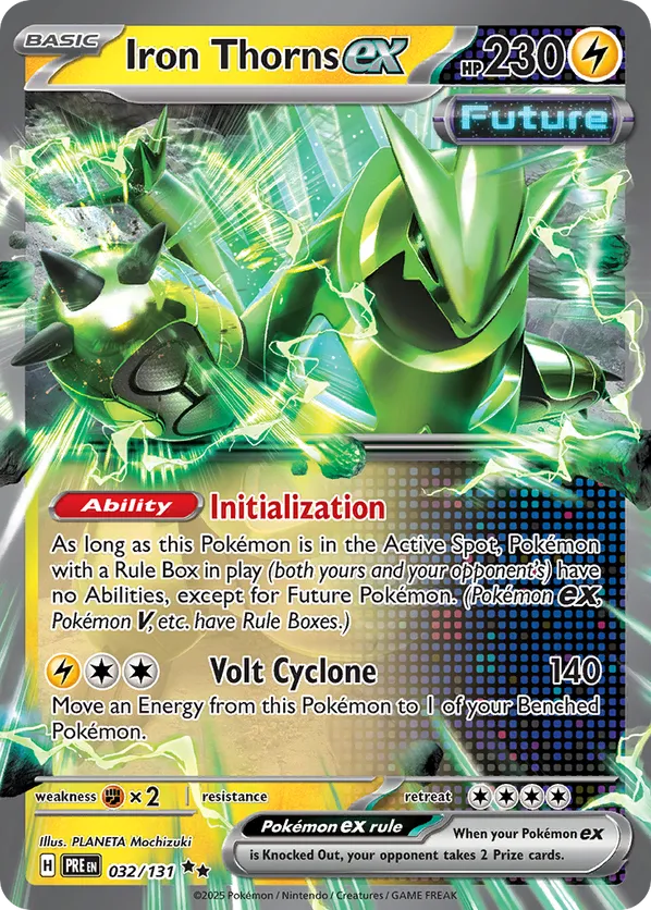 Iron Thorns ex 032/131 - Prismatic Evolutions (HO)
