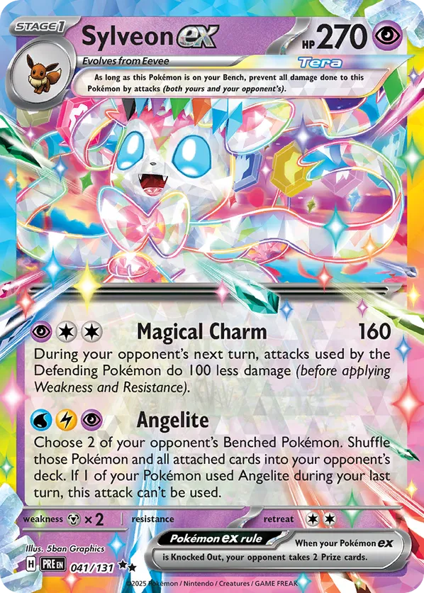 Sylveon ex 041/131 - Prismatic Evolutions (HO)