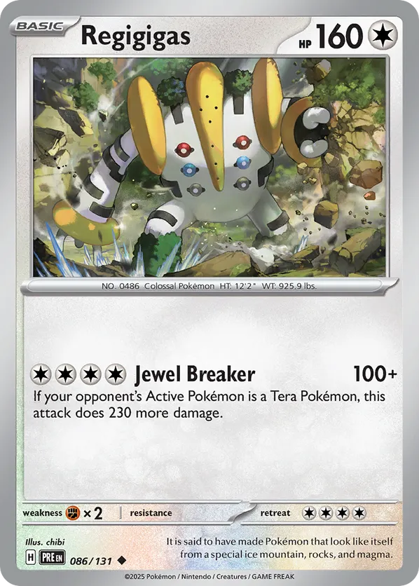 Regigigas (Poke Ball Pattern) 086/131 - Prismatic Evolutions (HO)