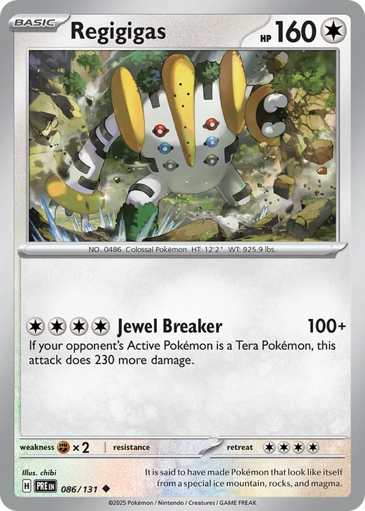 Regigigas (Poke Ball Pattern) 086/131 - Prismatic Evolutions (HO)