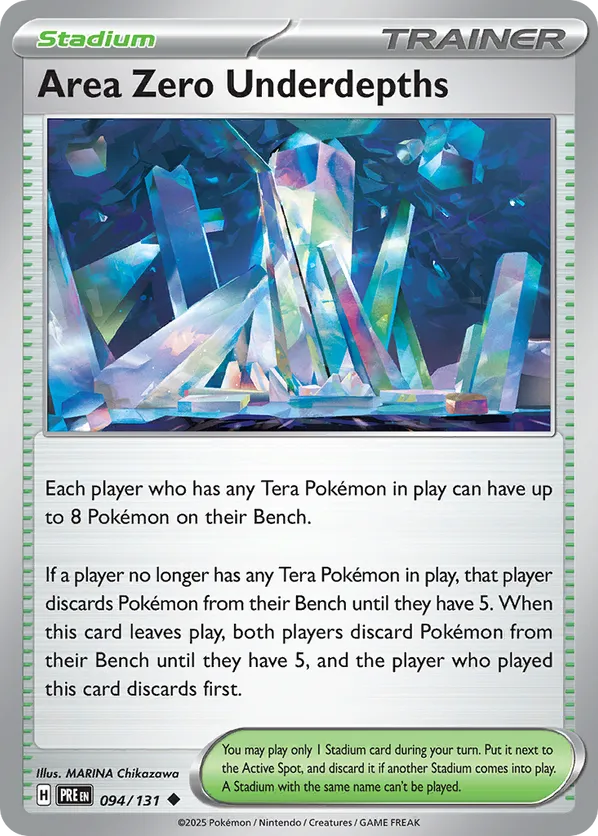 Area Zero Underdepths 094/131 - Prismatic Evolutions (NO)