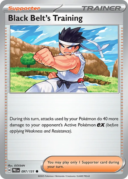 Black Belt's Training 097/131 - Prismatic Evolutions (RH)