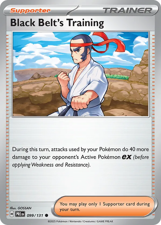 Black Belt's Training 099/131 - Prismatic Evolutions (RH)