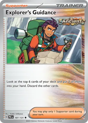 Explorer's Guidance 107/131 - Prismatic Evolutions (NO)
