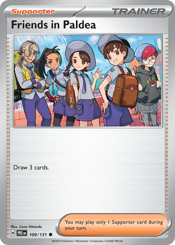 Friends in Paldea 109/131 - Prismatic Evolutions (NO)
