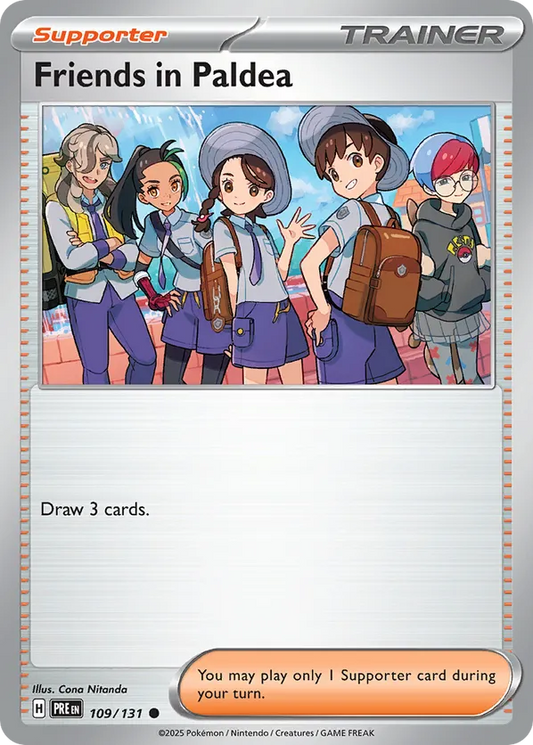 Friends in Paldea 109/131 - Prismatic Evolutions (NO)