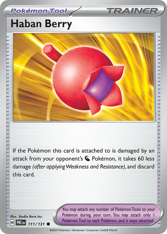 Haban Berry 111/131 - Prismatic Evolutions (NO)