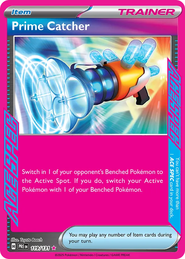 Prime Catcher 119/131 - Prismatic Evolutions (HO)