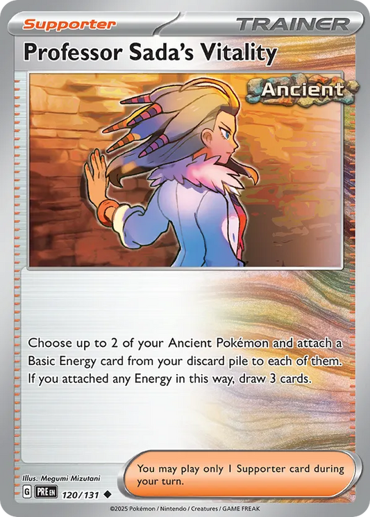 Professor Sada's Vitality 120/131 - Prismatic Evolutions (NO)