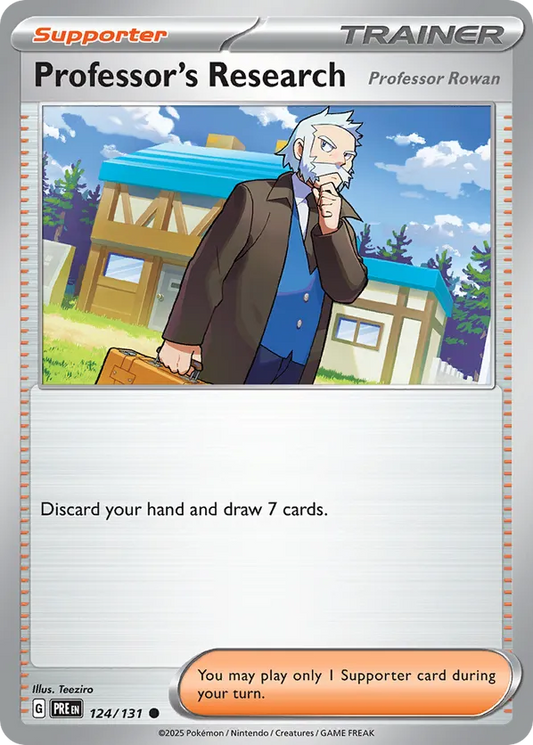 Professor's Research [Professor Rowan] 124/131 - Prismatic Evolutions (NO)