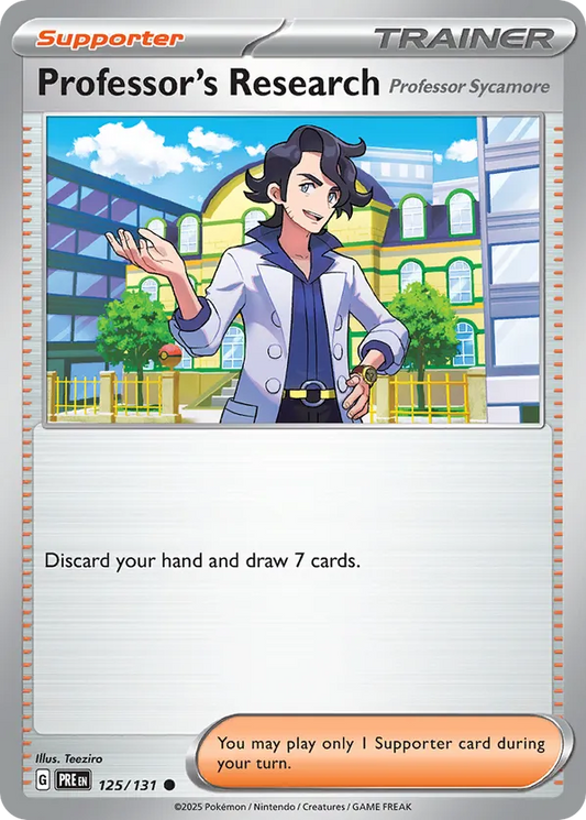 Professor's Research [Professor Sycamore] 125/131 - Prismatic Evolutions (NO)