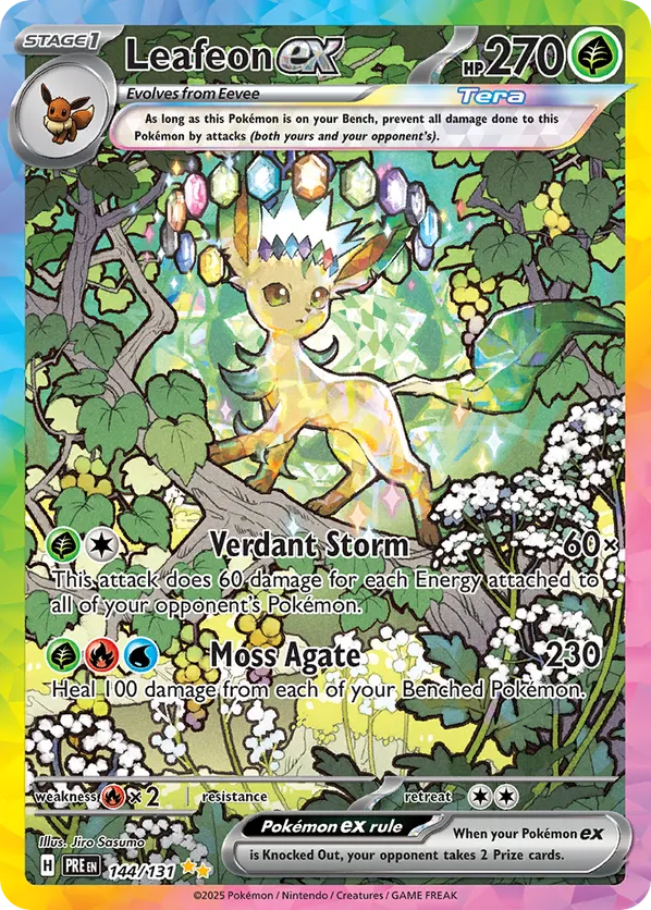 Leafeon ex 144/131 - Prismatic Evolutions (HO)