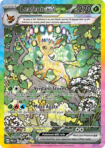 Leafeon ex 144/131 - Prismatic Evolutions (HO)