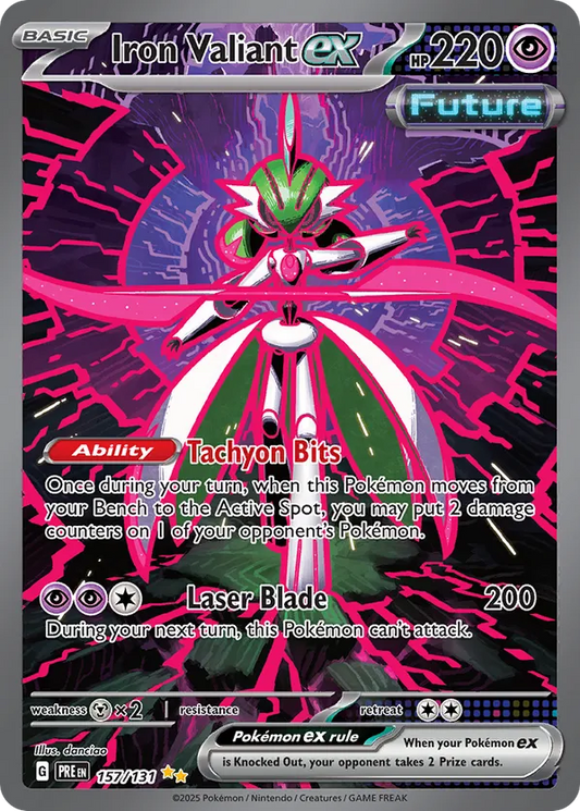 Iron Valiant ex 157/131 - Prismatic Evolutions (HO)