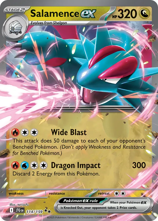 Salamence ex 114/159 - Journey Together (HO)