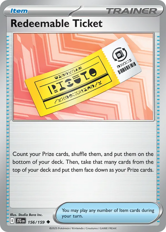 Redeemable Ticket 156/159 - Journey Together (NO)