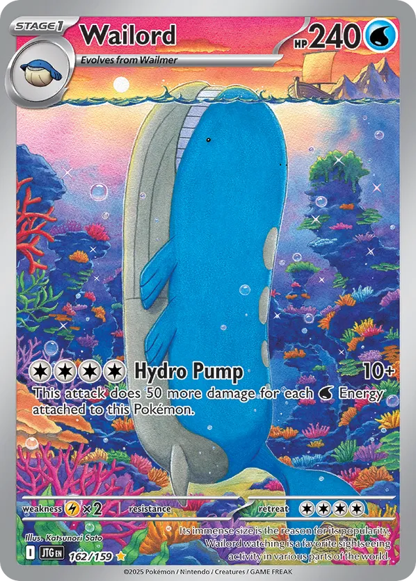 Wailord 162/159 - Journey Together (HO)