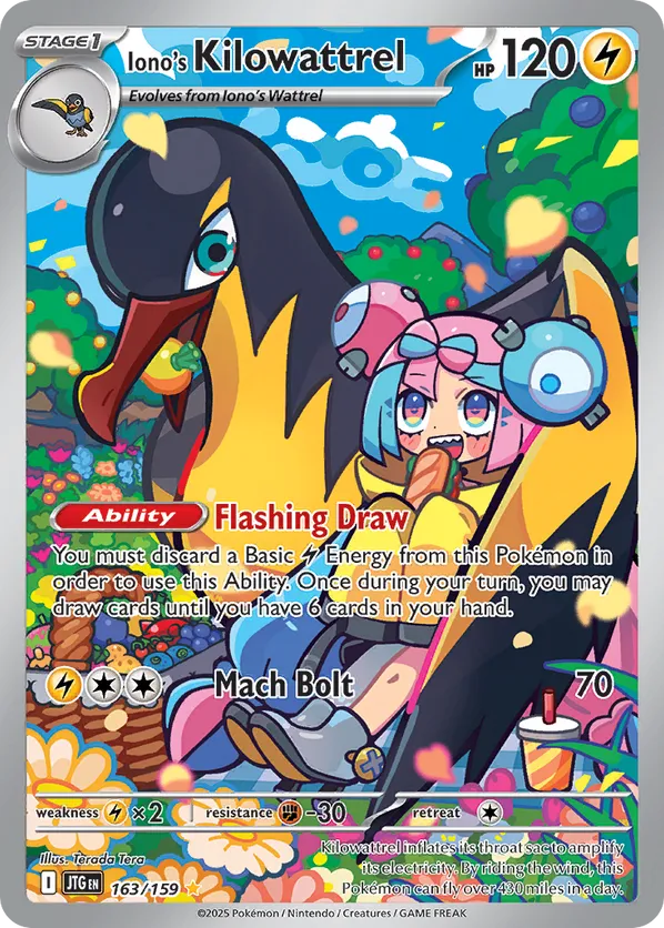 Iono's Kilowattrel 163/159 - Journey Together (HO)