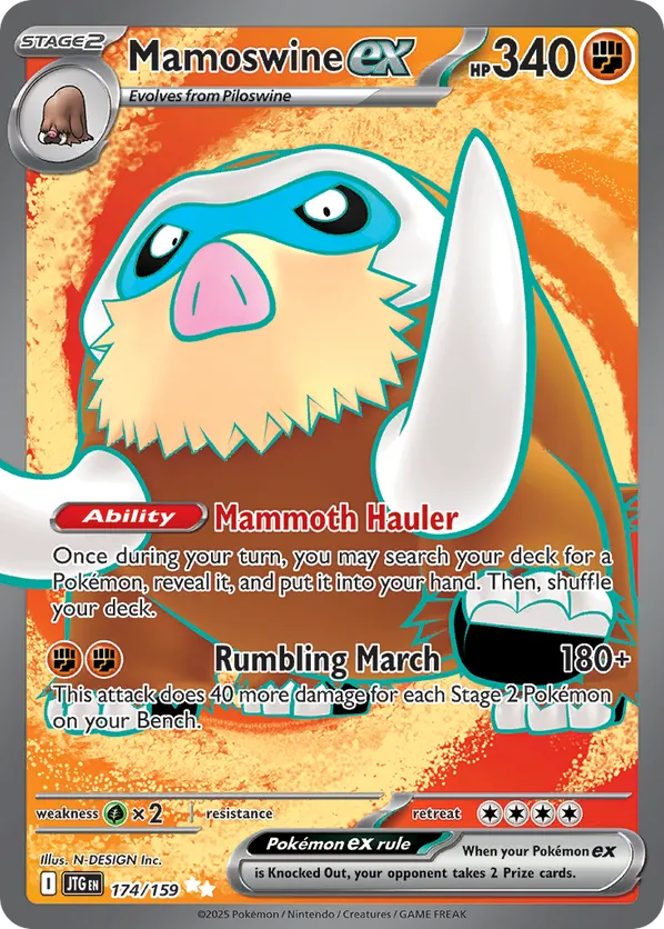 Mamoswine ex 174/159 - Journey Together (HO)