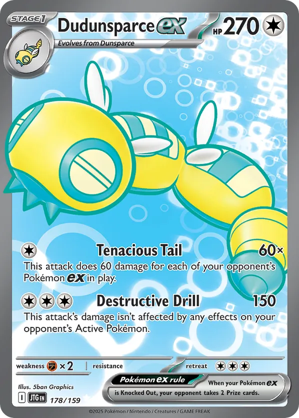 Dudunsparce ex 178/159 - Journey Together (HO)