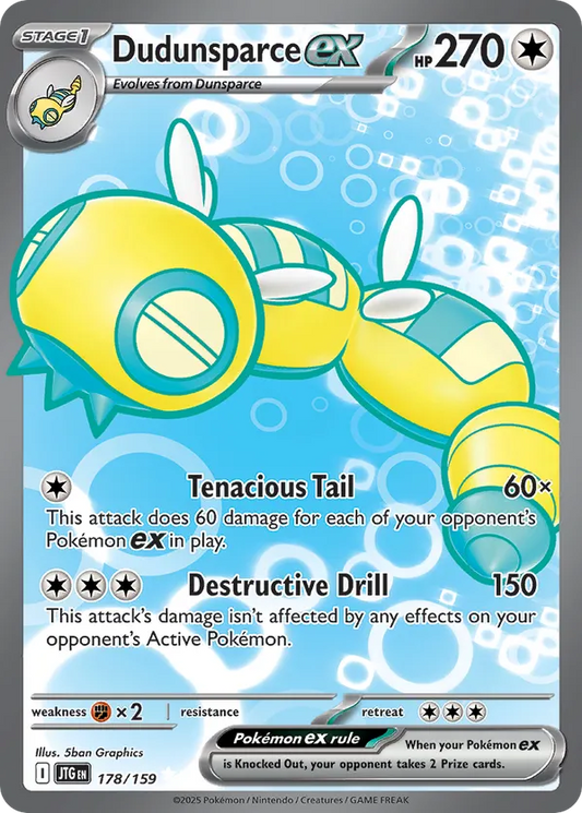 Dudunsparce ex 178/159 - Journey Together (HO)