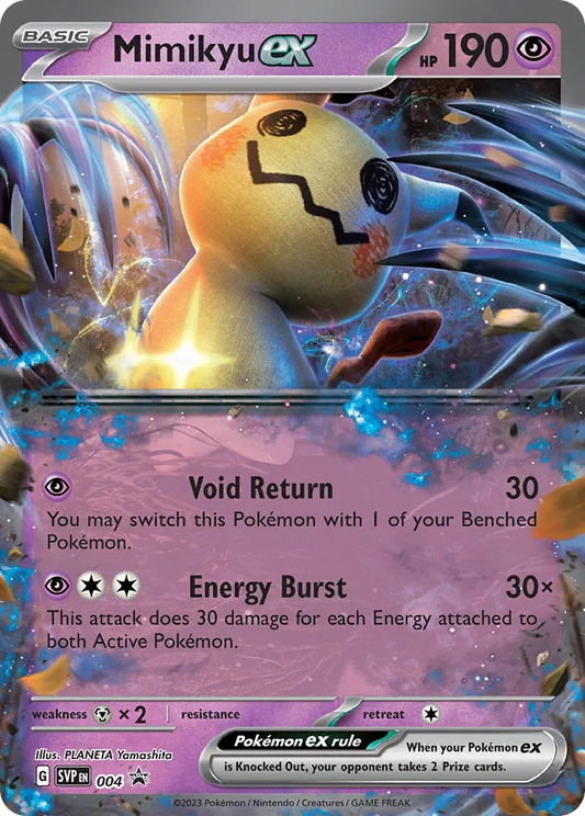 Mimikyu ex 4 - Scarlet & Violet Promo (HO)