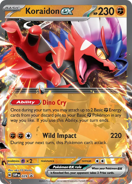 Koraidon ex 29 - Scarlet & Violet Promo (HO)