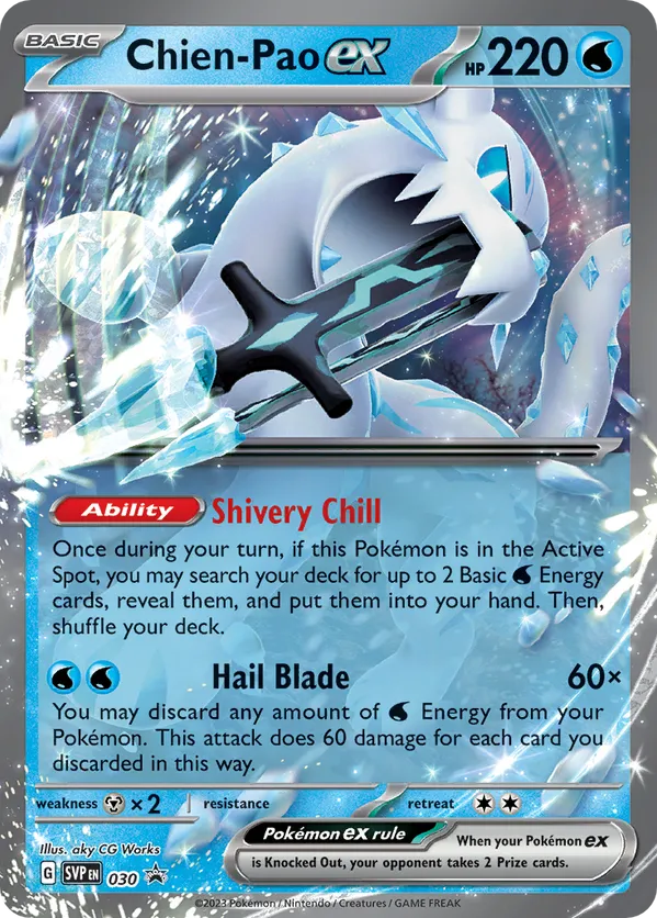 Chien-Pao ex 30 - Scarlet & Violet Promo (HO)