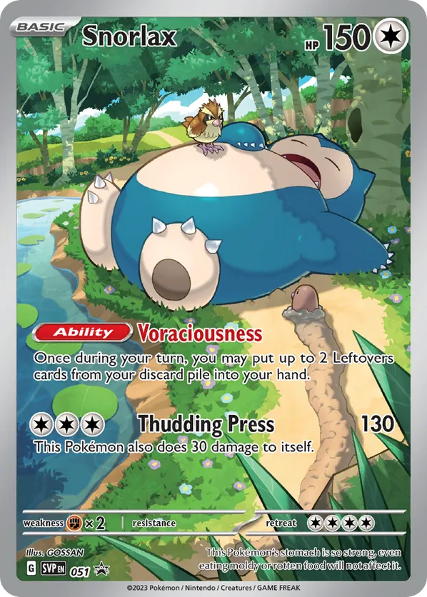 Snorlax 51 - Scarlet & Violet Promo (HO)