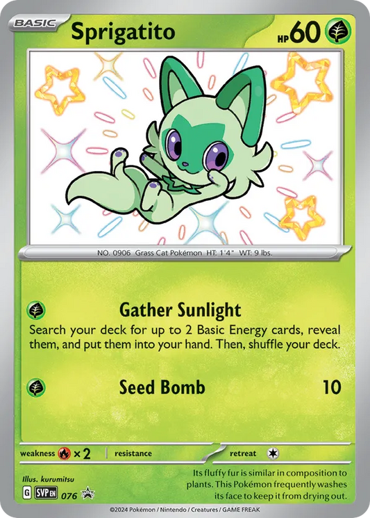 Sprigatito 76 - Scarlet & Violet Promo (HO)