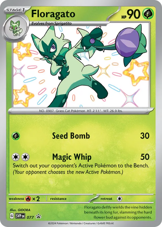 Floragato 77 - Scarlet & Violet Promo (HO)