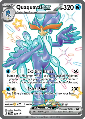 Quaquaval ex 84 - Scarlet & Violet Promo (HO)