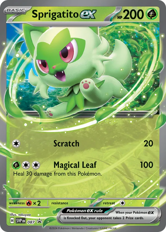 Sprigatito ex 87 - Scarlet & Violet Promo (HO)