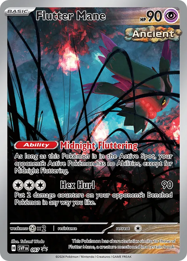 Flutter Mane 97 - Scarlet & Violet Promo (HO)