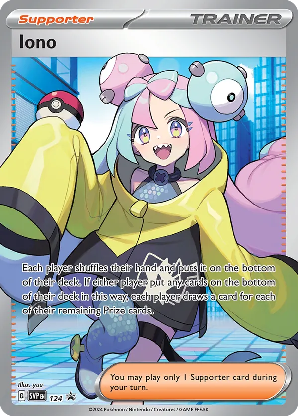 Iono 124 - Scarlet & Violet Promo (HO)
