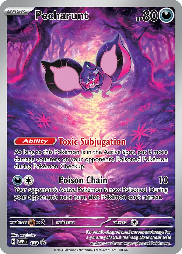 Pecharunt 129 - Scarlet & Violet Promo (HO)