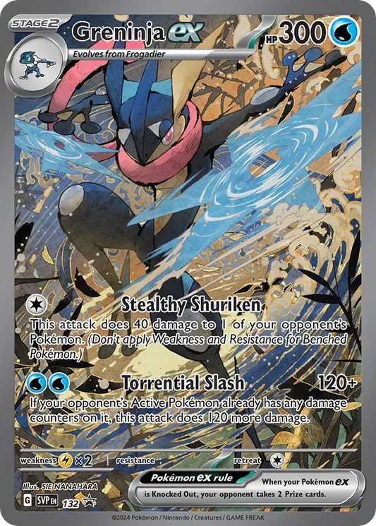 Greninja ex 132 - Scarlet & Violet Promo (HO)