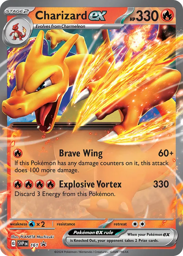 Charizard ex 161 - Scarlet & Violet Promo (HO)