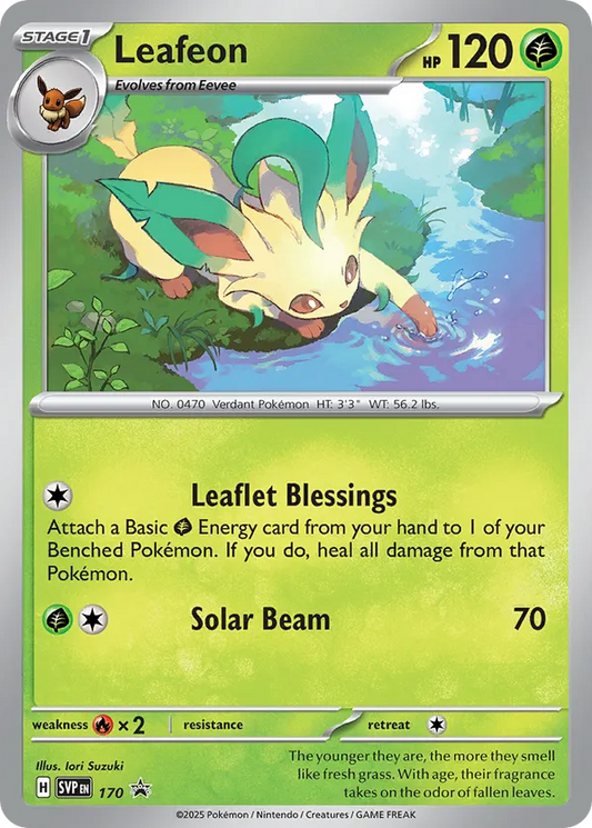 Leafeon (Cosmos) 170 - Scarlet & Violet Promo (HO)