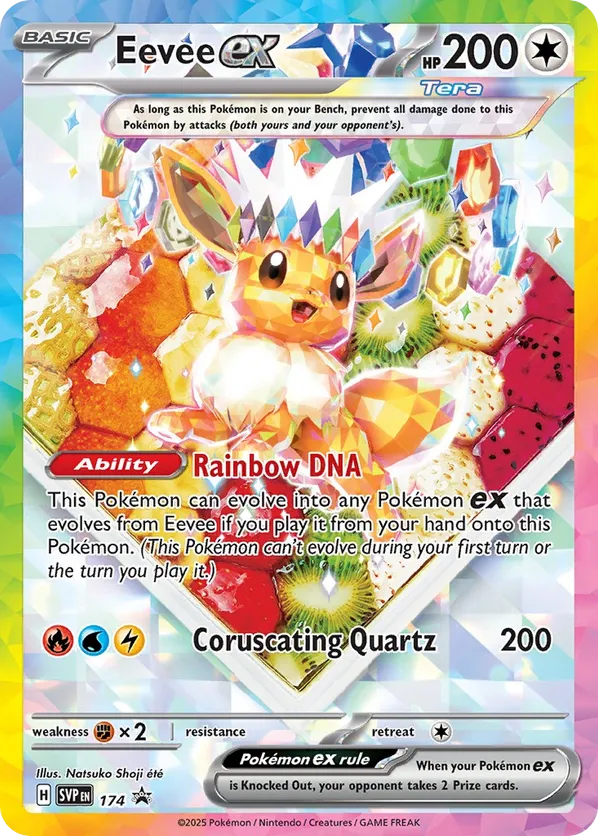 Eevee ex 174 - Scarlet & Violet Promo (HO)