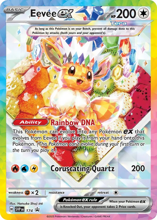 Eevee ex 174 - Scarlet & Violet Promo (HO)