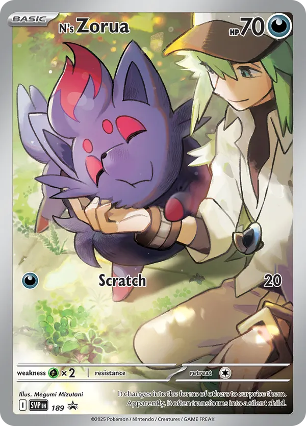 N's Zorua 189 - Scarlet & Violet Promo (HO)