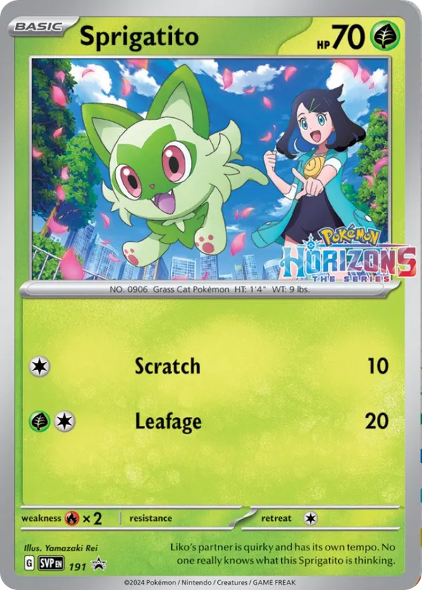 Sprigatito 191 - Scarlet & Violet Promo (HO)