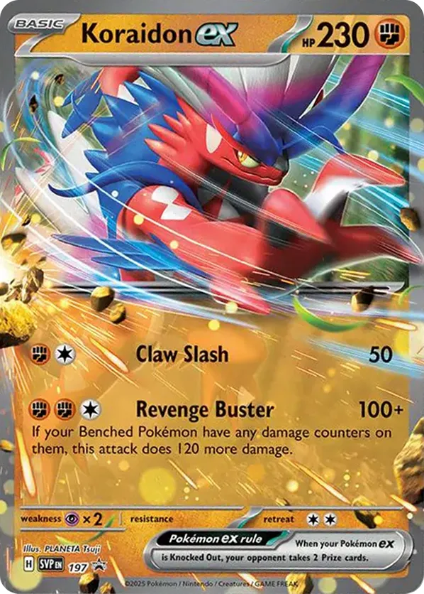 Koraidon ex 197 - Scarlet & Violet Promo (HO)