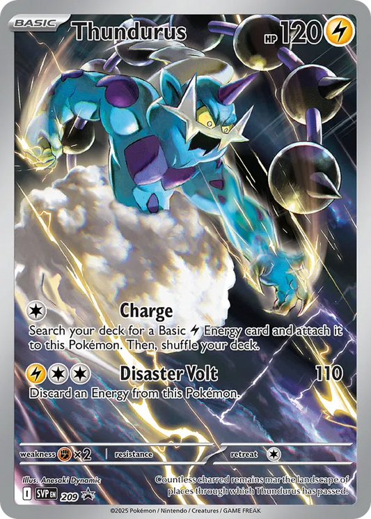 Thundurus - 209 209 - Scarlet & Violet Promo (HO)